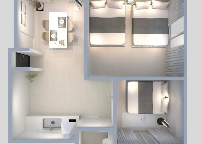 Hongdae 3br For 6 Apartment
